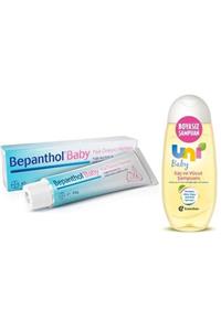 Uni Baby Saç Ve Vücut Şampuanı 200 ml+Bepanthol Parabensiz Pişik Kremi 30 gr