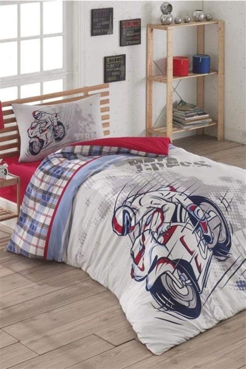 Kristal Ranforce Nevresim Takımı Tek Kişilik Storm