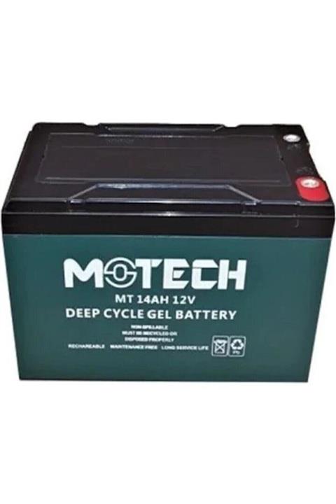 Motech 12 Volt 14 Ah Amper Jel Akü