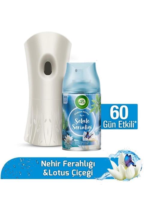 Air Wick Freshmatic Makine + Yedek Nehir Ferahlığı Lotus Çiçeği 250 Ml