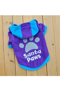 Pet Style Kedi Ve Köpek Için Polarlı ''santa Paws''elbise,kıyafet, Xs-s-m-l