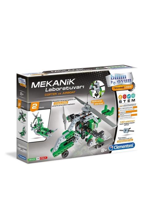 CLEMENTONI 64299 Mekanik Laboratuvarı  Helikopter tekne