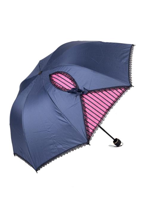 Marlux Lacivert Fiyonklu Kadın Şemsiye M21mar353r002