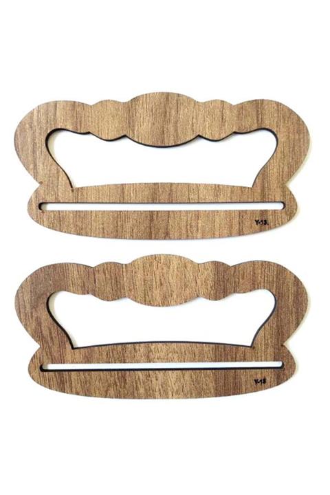 Ayaz Ahşap Çanta Sapı 18 cm 114