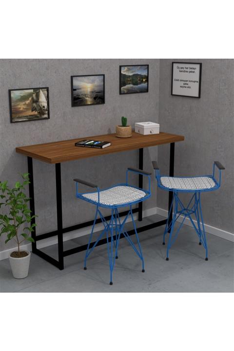 Kenzlife Knsz kafes tel bar taburesi 1 li artis55 mvitalen kolçaklı ofis cafe bahçe mutfak