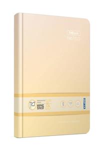 Gıpta Sarı The Book Pastels Iplik Dikişli Sert Kapak 14x20 120 Yp Çizgili Defter
