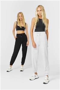 Stradivarius Kadın Siyah 2'Li Jogging Fit Pantolon Paketi 01168494