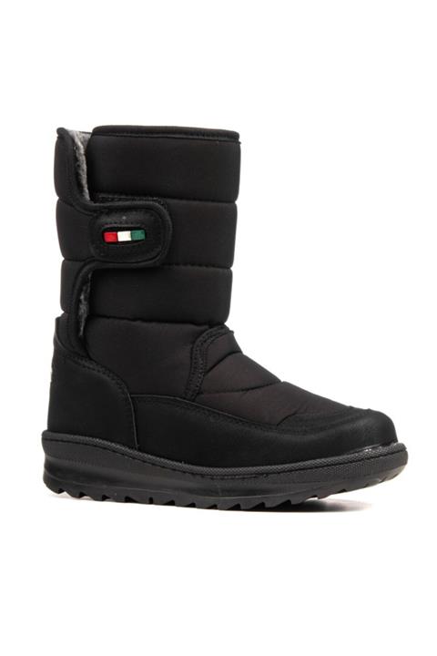 Lepetit Unisex Çocuk Siyah Termal Kar Bot