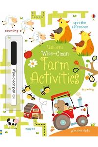 Usborne Wipe-clean Farm Activities