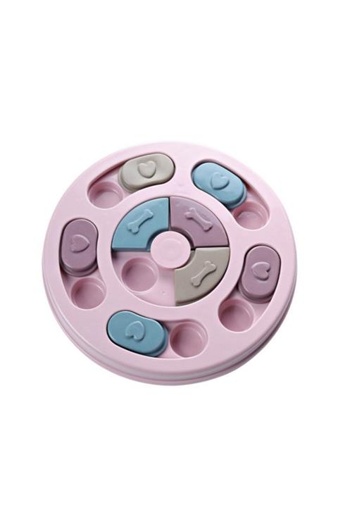 pawin Köpek Puzzle Mama Bulma Oyunu Pembe 24 Cm