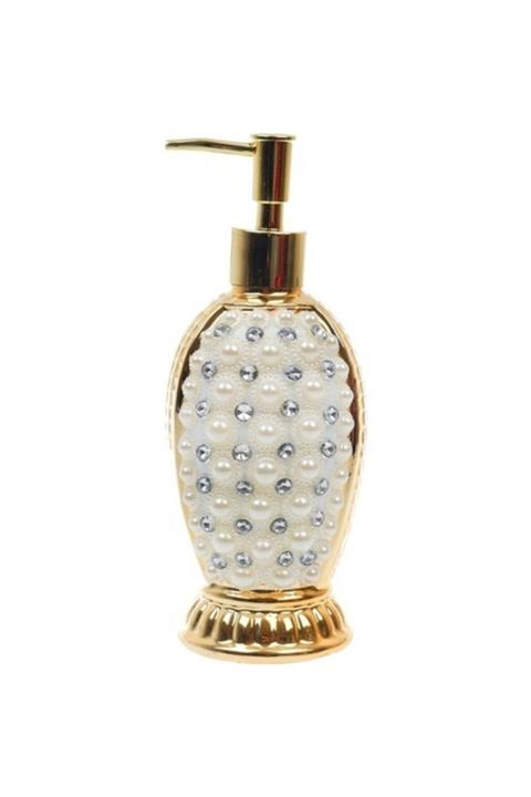 Lavin Exclusive Taşlı Sıvı Sabunluk Gold