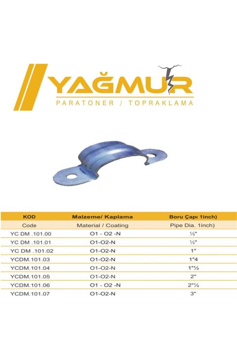 SANEC Muhafaza Borusu Kelepesi (ycdm.101.01)
