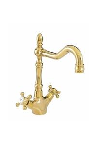 EVA BANYO Fontana Lavabo Bataryası Gold Fg-1212