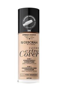 Deborah Milano 24ore Extra Cover Fondöten No:00 30ml