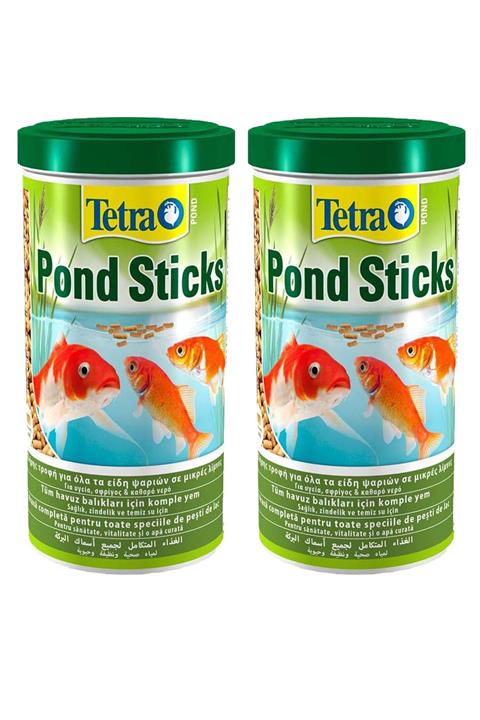 Tetra Pond Sticks Balık Yemi 2 X 100 Gr (1000 Ml)