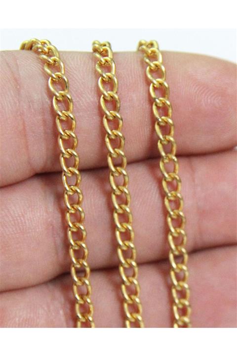 Tom Flaş Gurmet Birleştirici Pirinç Zincir 1.00 mm