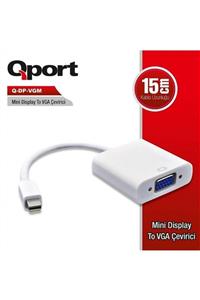 Qport Q-dp-vgm 0.15metre Mdp-vga (d) Görüntü Adaptörü Beyaz 1080p