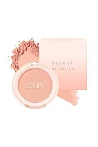 eglips - Cheek Fit Blusher -04 Coral Cheek Fit - 04 Coral Cheek Allık 4 G