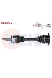 ünlü oto Komple Aks On Sag Mıtsubıshı L 200 (kbt,kat) 2.5 Dıd 4x4 Abslı 47 Dıs Uzunluk 49