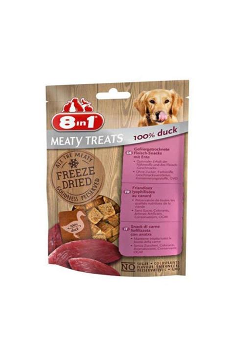 8in1 8 In 1 Freeze Dried Tahılsız Ördekli Kurutulmuş Köpek Ödülü 50 Gr