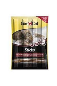 Gimcat Sticks Hindili & Tavşanlı Kedi Ödül Çubukları 4 Parça