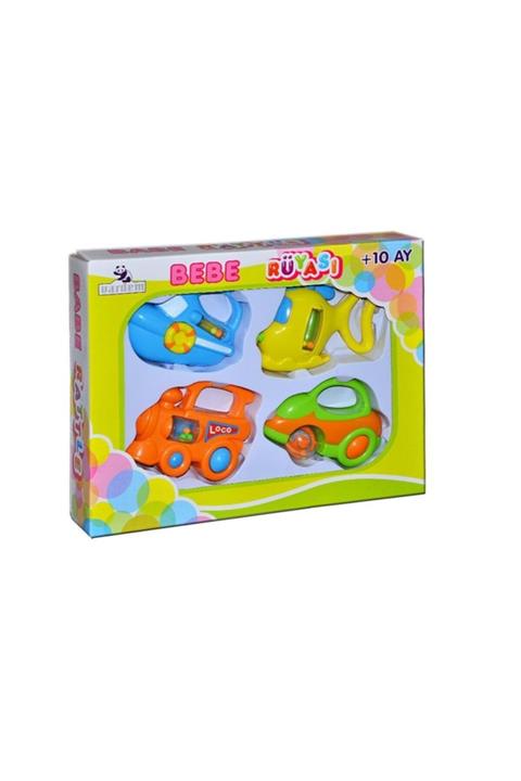 VARDEM OYUNCAK Bebe Rüyası Çıngırak Seti 4 Parça