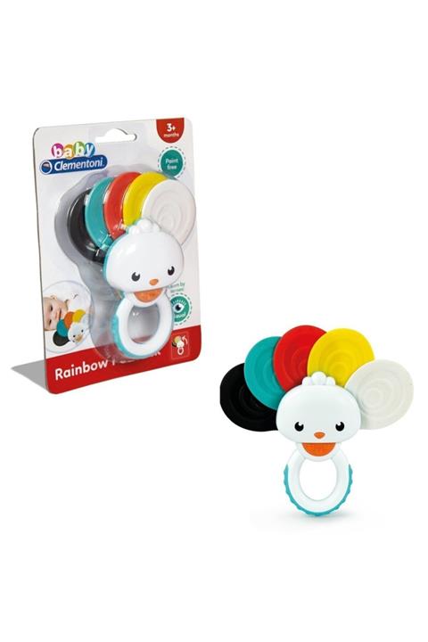 YBBASKN 17325 Baby Clementoni Gökkuşağı Çıgırak +3 Ay
