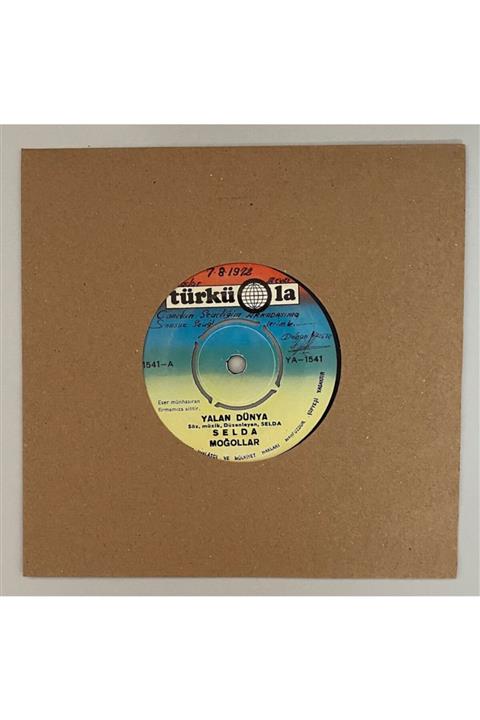 Plakevi İzmir Selda Moğollar Kalenin Dibinde - Yalan Dünya 45 Lik