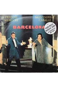 mazi plak Freddie Mercury - Freddie Mercury & Montserrat Caballé - Barcelona - Yabancı 45'lik Plaklar