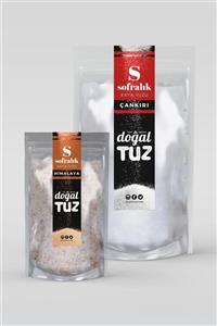 Doğaltuz 1+0,5 Tadımlık Set 5 - 1kg Sofralık (çankırı) + 0,5 Kg Sofralık (himalaya) - Doğal Tuz