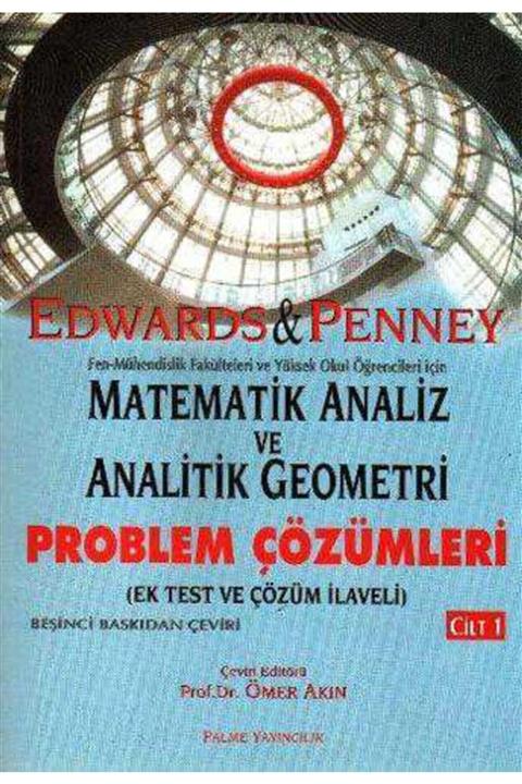 KitapSever Matematik Analiz Ve Analitik Problem Çözümleri 1. Cilt-c. Henry Edwards