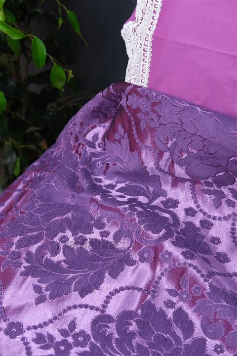 AKELLA Şönil Pike Kumaşı Zincir Desenli Kadife