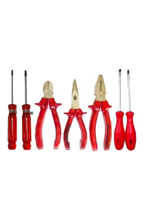 kayasanyapimarket Pense 180mm Yankeski Kargaburun 160mm Asetat Torx Tornavida T30x100mm