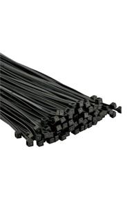Volkher 3,6 X 205 Cırt Kelepçe & Kablo Bağı Siyah 100 Adet