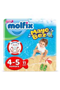 Molfix Mayo Bebek Bezi 4-5 Beden 11 Adet 9-15 Kg