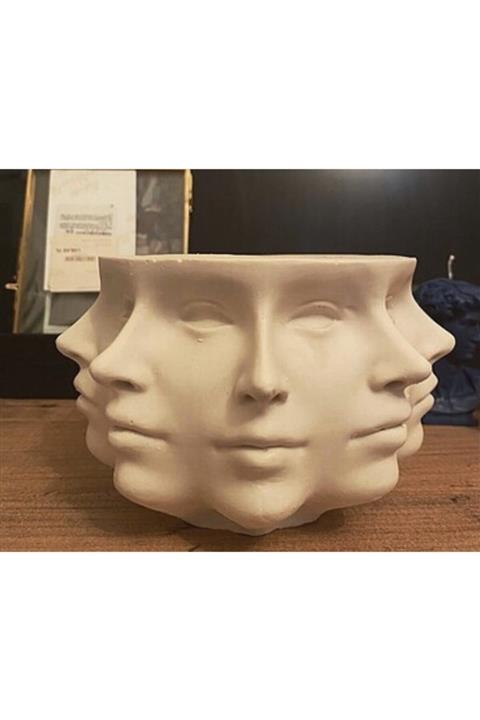 ZD HOBİ TASARIM Adler Binbir Surat Çok Yüzlü Saksı