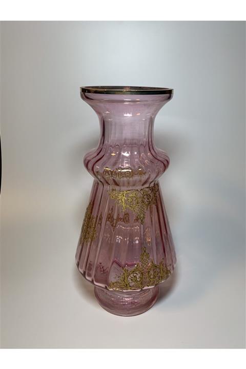 Efegil Cam Vazo Pembe 40 Cm