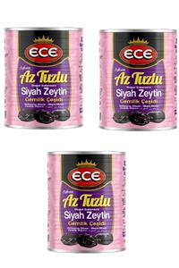 Ece Az Tuzlu Siyah Zeytin Teneke 800 Gr X 3 Adet