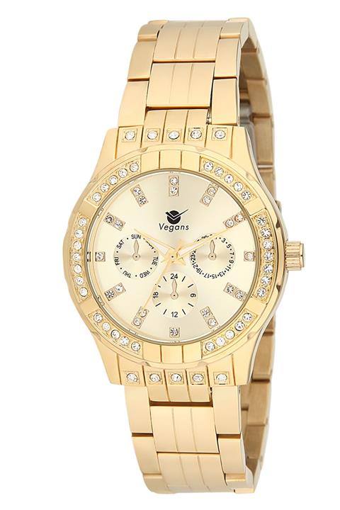 Vegans 9137 Çelik Kordonlu Kadın Kol Saati