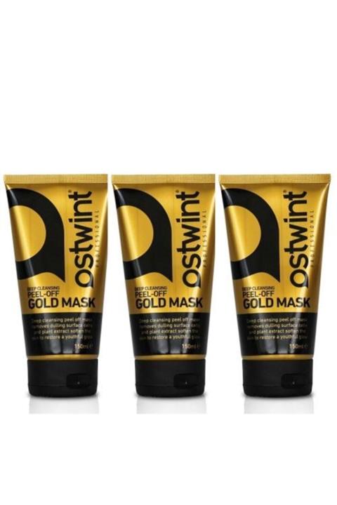 Ostwint Golden Mask Soyulabilir Altın Maske 150 Ml 3 Adet