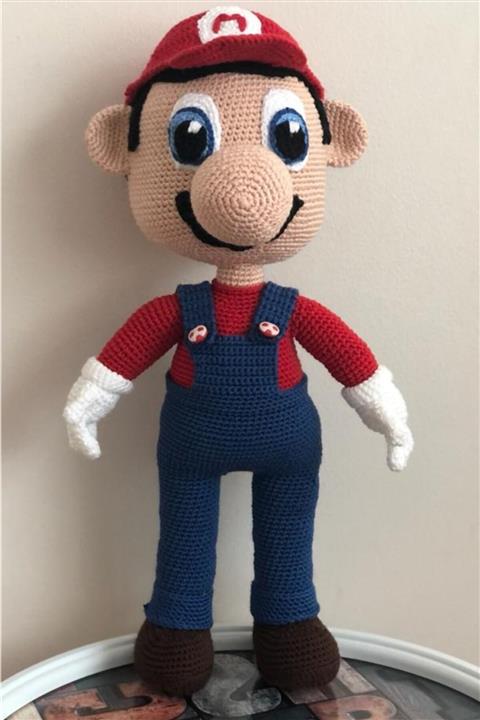 yayondi Amigurumi Mario 45cm