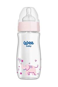 Wee Baby Beyaz Klasik Plus Cam Biberon 280ml