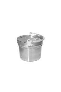 EvimShopping Nostalji Yoğurt Bakraç Kova Krom 27x21 Cm