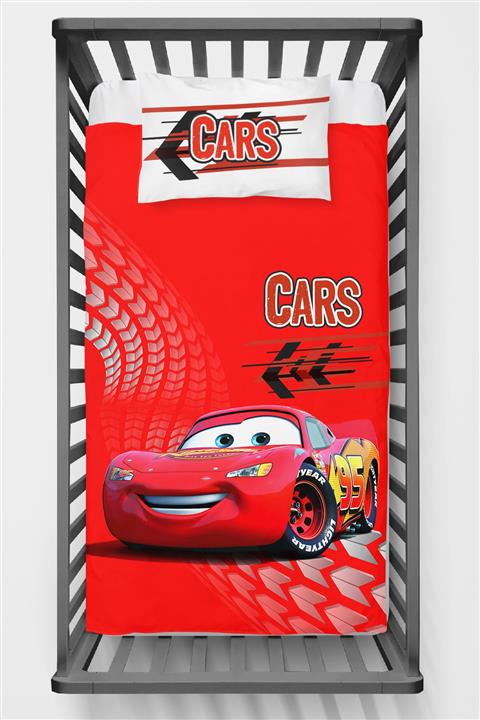 Homamia Bebek Yatak Örtüsü Cars Şimşek