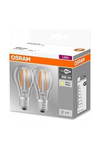 Osram Led Filament Ampul 7w Sarı Işık Normal Duy Ikili Paket