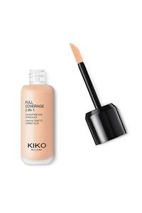 KIKO Fondöten & Kapatıcı - Full Coverage 2in1 Foundation & Concealer 01 Warm Rose 01 25 ml 8025272636438