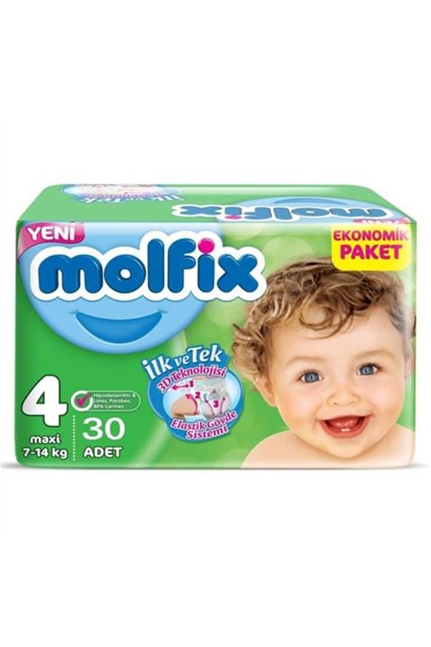 Molfix 3d No 4 Maxi Jumbo 30 Adet