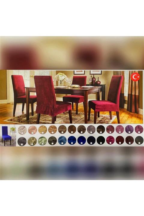 Gerbera Pudra Sandalye Kılıfı