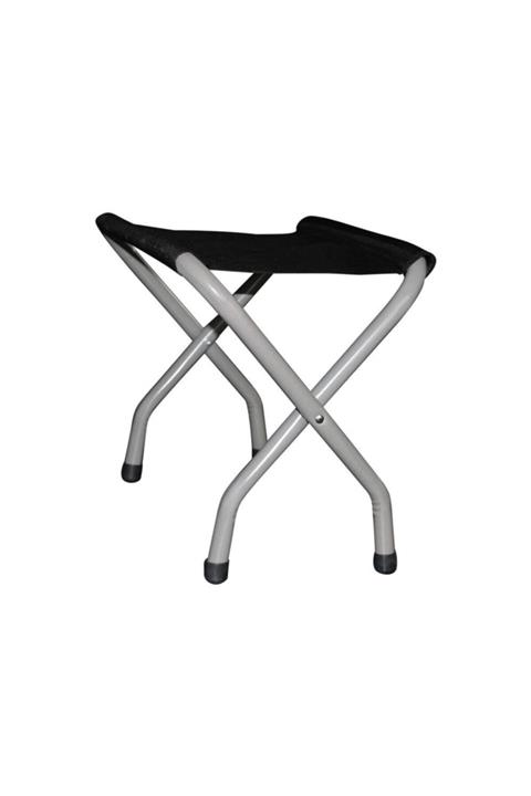 Marketegidelim Outdoor Tabure Kamp Tabure Siyah