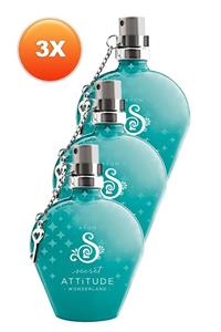 AVON Secret Attitude Wonderland Kadın Parfüm Edt 50 ml 3'lü Set 5050000103749